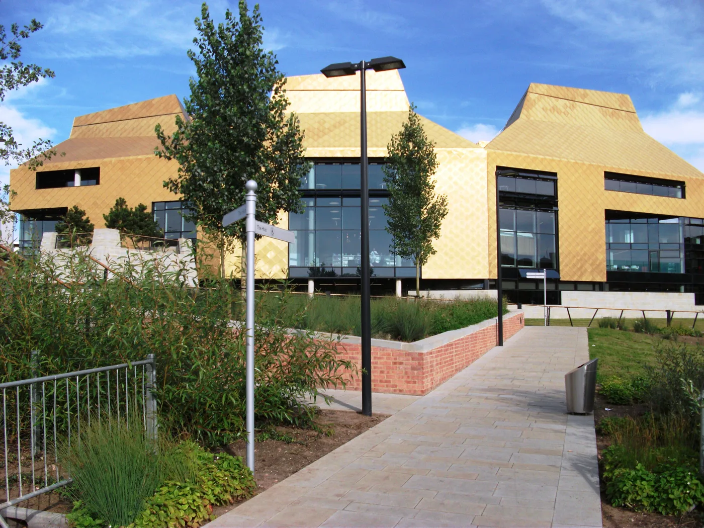 The Hive in Worcester, the library the county council runs with the University of Worcester